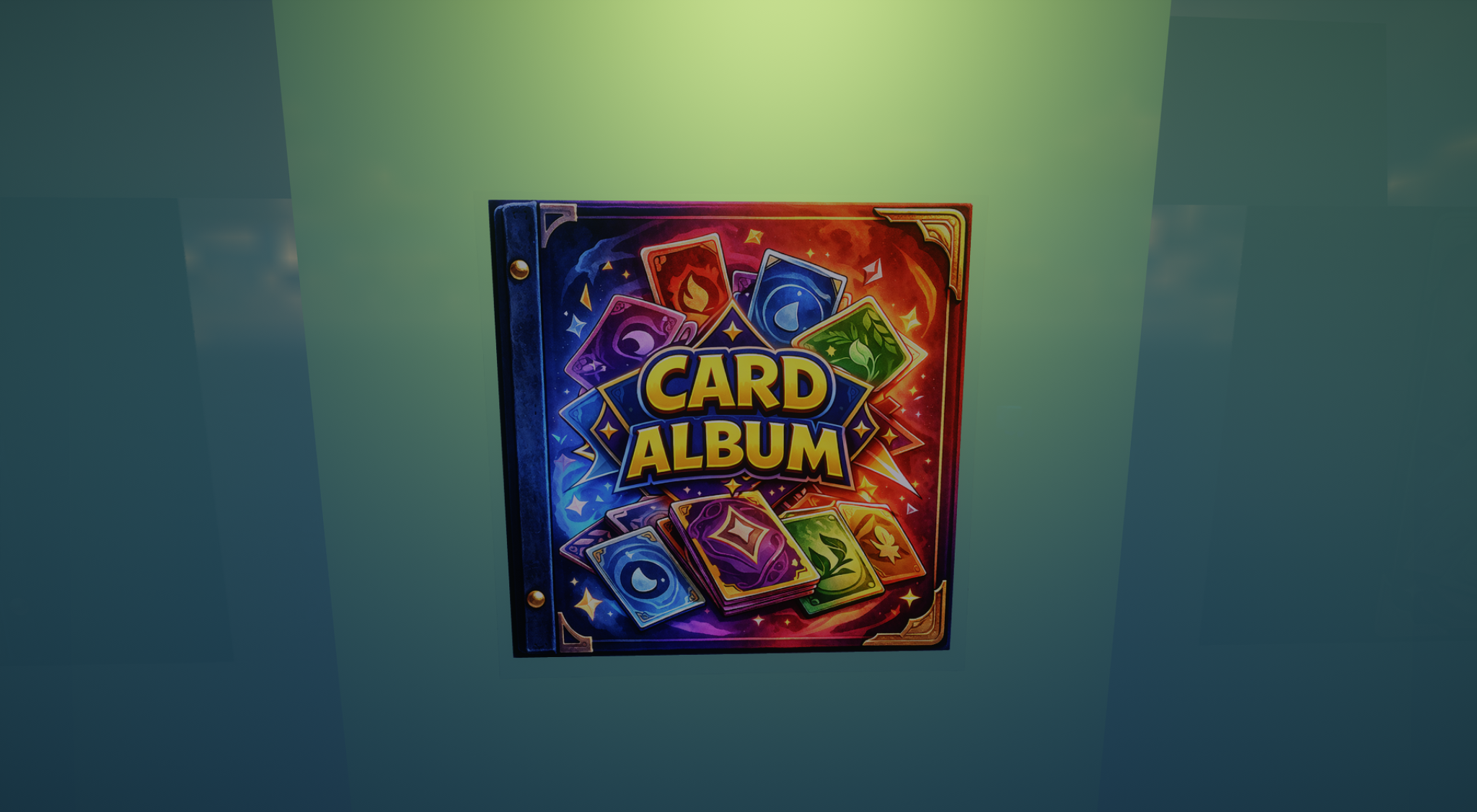 Visuel anglais de l’album AcademyCardAlbum+